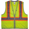 Ergodyne Ergodyne® GloWear® 8231TV Hi-Vis Tool Tethering Safety Vest, S/M, Type R, Class 2 24173